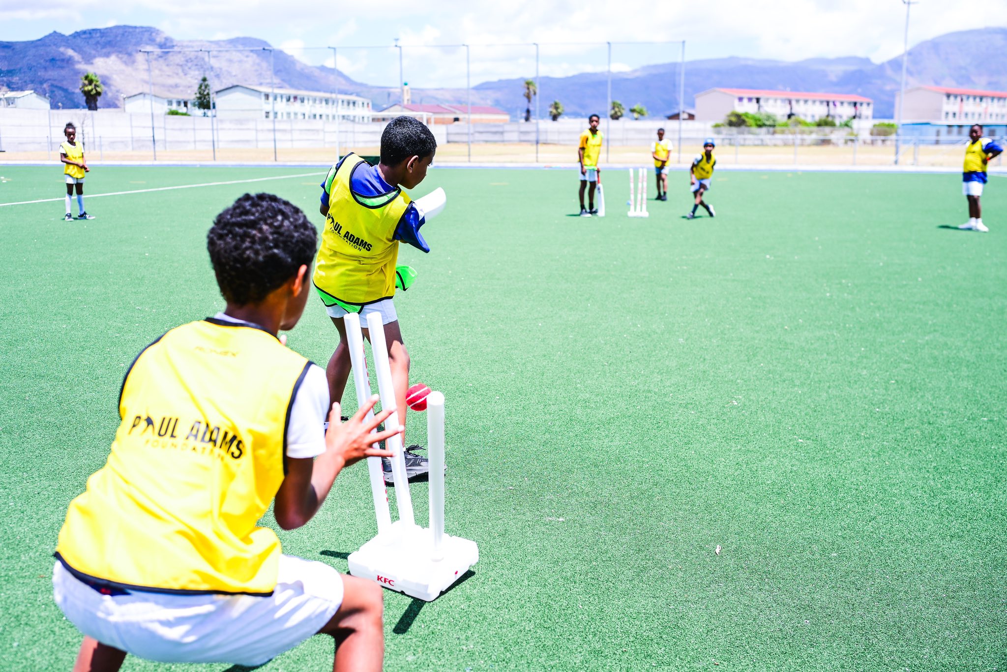 Paul Adams Foundation Youth Sport Day team photo